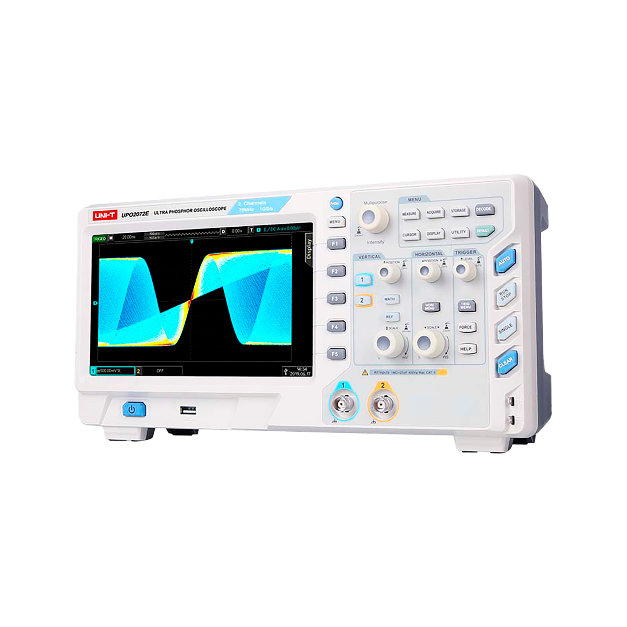 Осцилограф Uni-T UPO2072E Осцилограф Uni-t MIE0420 UPO2072E