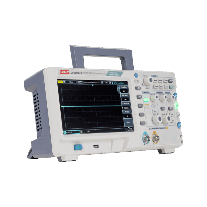 Осцилограф Uni-t MIE0267 UPO2102CS з ультрафосфорним дисплеєм - Зображення 3