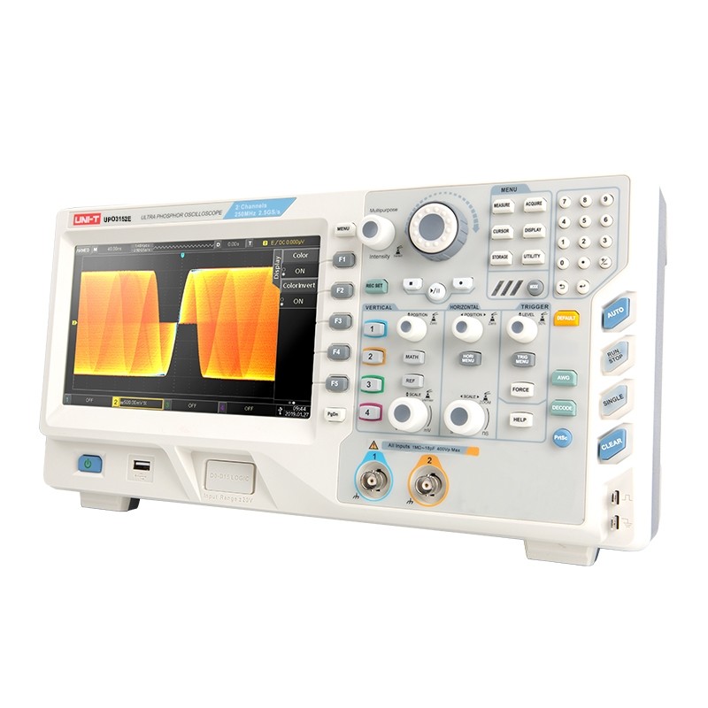 Осцилограф Uni-T UPO3152E з ультрафосфорним дисплеєм Осцилограф Uni-t MIE0366 UPO3152E з ультрафосфорним дисплеєм