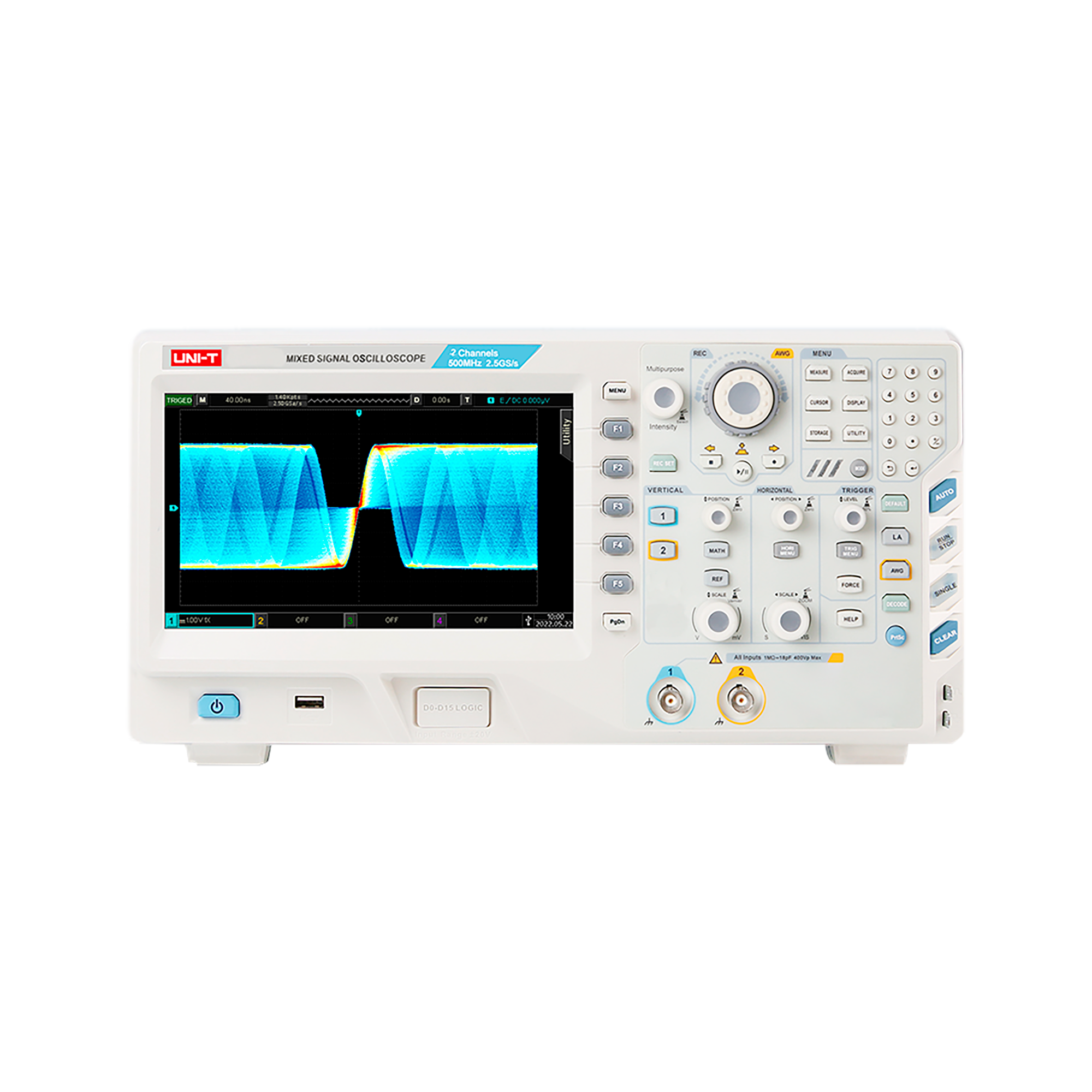 Осцилограф Uni-T UPO3352E Осцилограф Uni-t MIE0501 UPO3352E