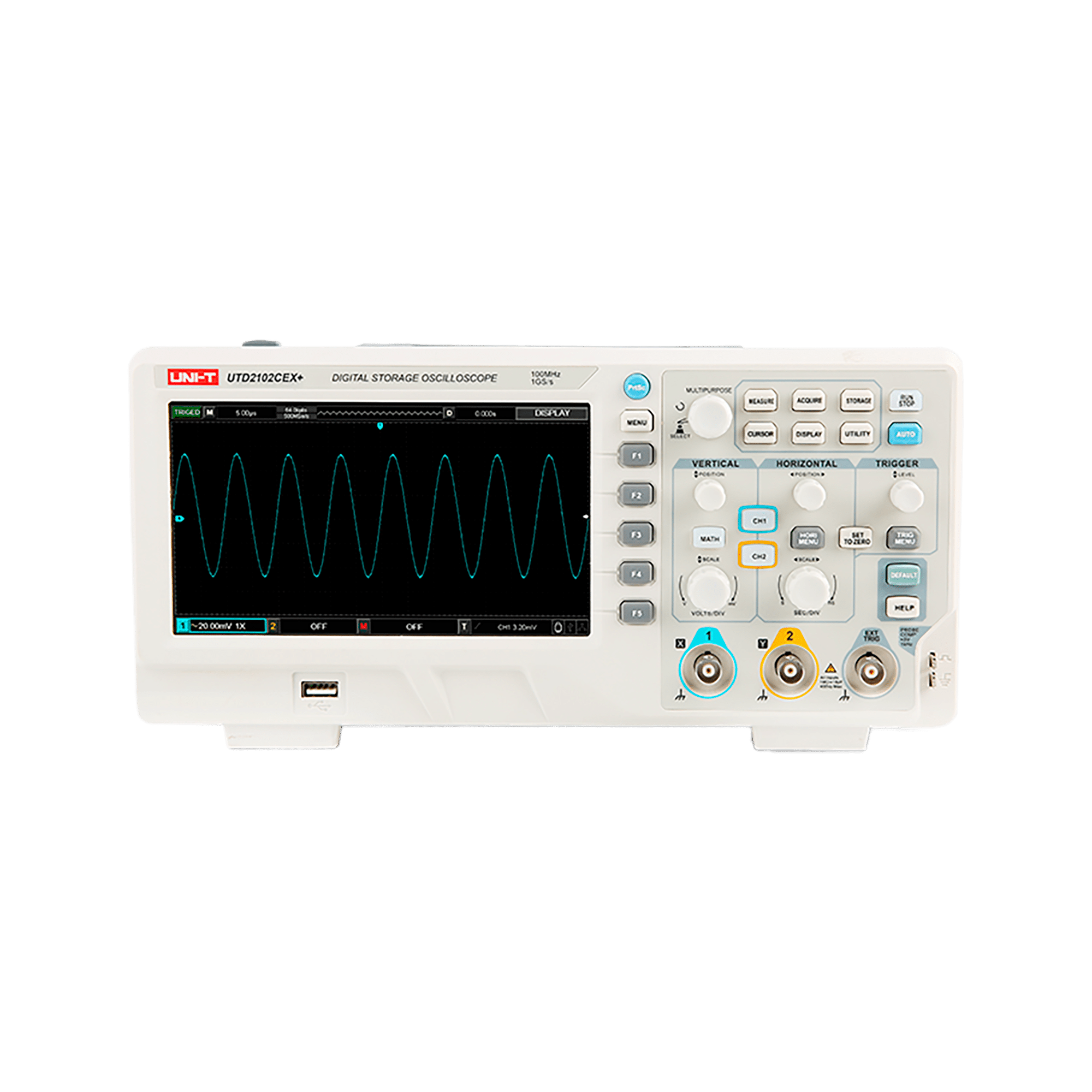 Осцилограф Uni-T UTD2202CEX+ Осцилограф Uni-t MIE0481 UTD2202CEX+