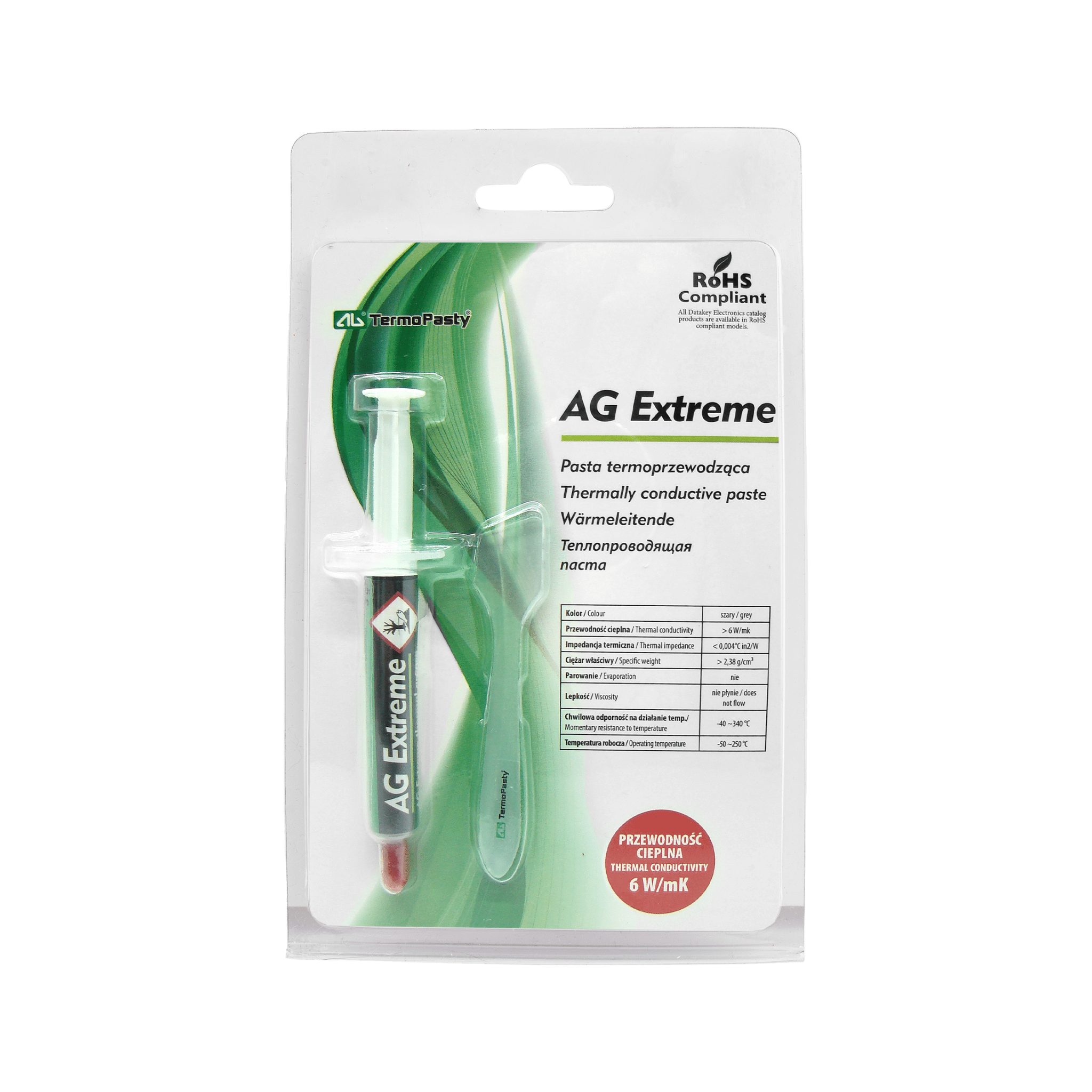 Термопаста Extreme 3g AG AGT-108 Термопаста Extreme 3g Ag termopasty CHE1589 AG AGT-108