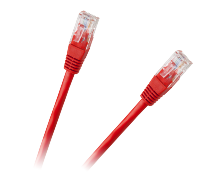 Патчкорд UTP 8c KPO2778B-1.0 вилка-вилка 1.0 м CCA червоний cat.6e