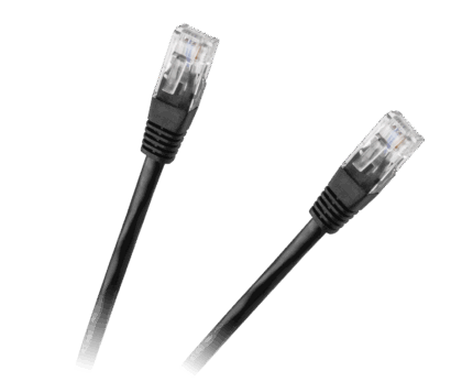 Патчкорд UTP 8c KPO2779A-1.5 вилка-вилка 1.5 м CCA чорний