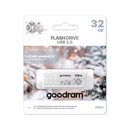 Флеш-накопичувач Goodram TGD-UME21280WOR11-WI USB 2.0 128 ГБ Winter Edition