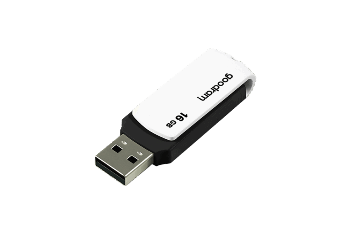 Флеш-накопичувач Goodram TGD-UCO20160WR11 USB 2.0 16 ГБ чорно-білий - Зображення 2