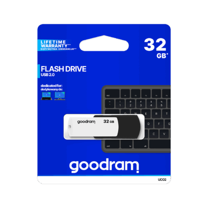 Флеш-накопичувач Goodram TGD-UCO20320KWR11 USB 2.0 32 ГБ чорно-білий
