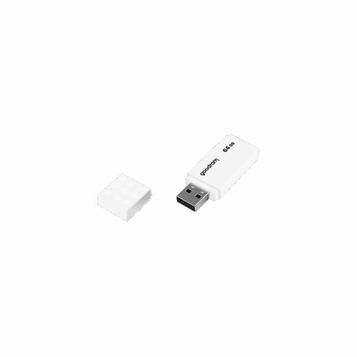 Флеш-накопичувач Goodram TGD-UME20640W0R11 USB 2.0 64 ГБ білого кольору - Зображення 2