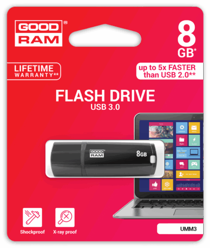 Флеш-накопичувач Goodram TGD-UMM30080K0R11 USB 3.0 8 ГБ