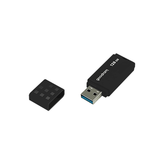 Флеш-накопичувач Goodram TGD-UME31280K0R11 USB 3.2 128 ГБ чорного кольору - Зображення 2