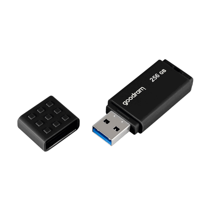 Флеш-накопичувач Goodram TGD-UME32560KOR11 USB 3.2 256 ГБ чорного кольору - Зображення 2