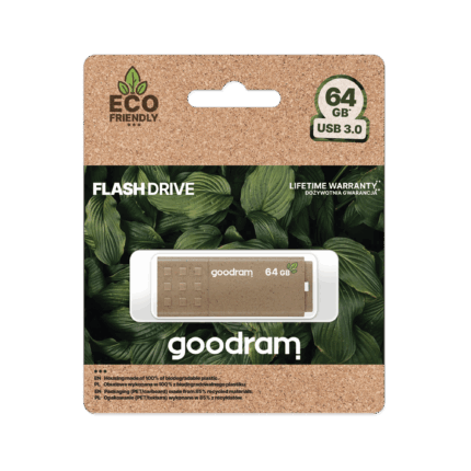 Флеш-накопичувач Goodram TGD-UME30640EFR11 USB 3.2 64 ГБ ЕКОЛОГІЧНО ЧИСТИЙ