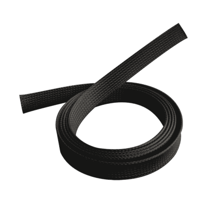 Чорний поліестеровий Cabletech UCH0207A шланг для A/V кабелів 1 м/40 мм