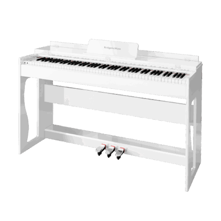 Цифрове піаніно Kruger&Matz KMDP-135 KMDP-135-WH глянцевий білий колір