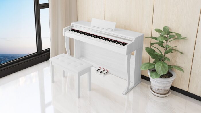 Цифрове піаніно Kruger&Matz KMDP-155, KMDP-155-WH біле - Зображення 7