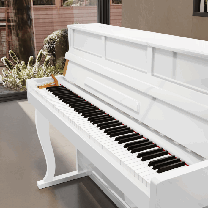 Цифрове піаніно Kruger&Matz KMDP-755 KMDP-755-WH глянцевий білий колір - Зображення 2