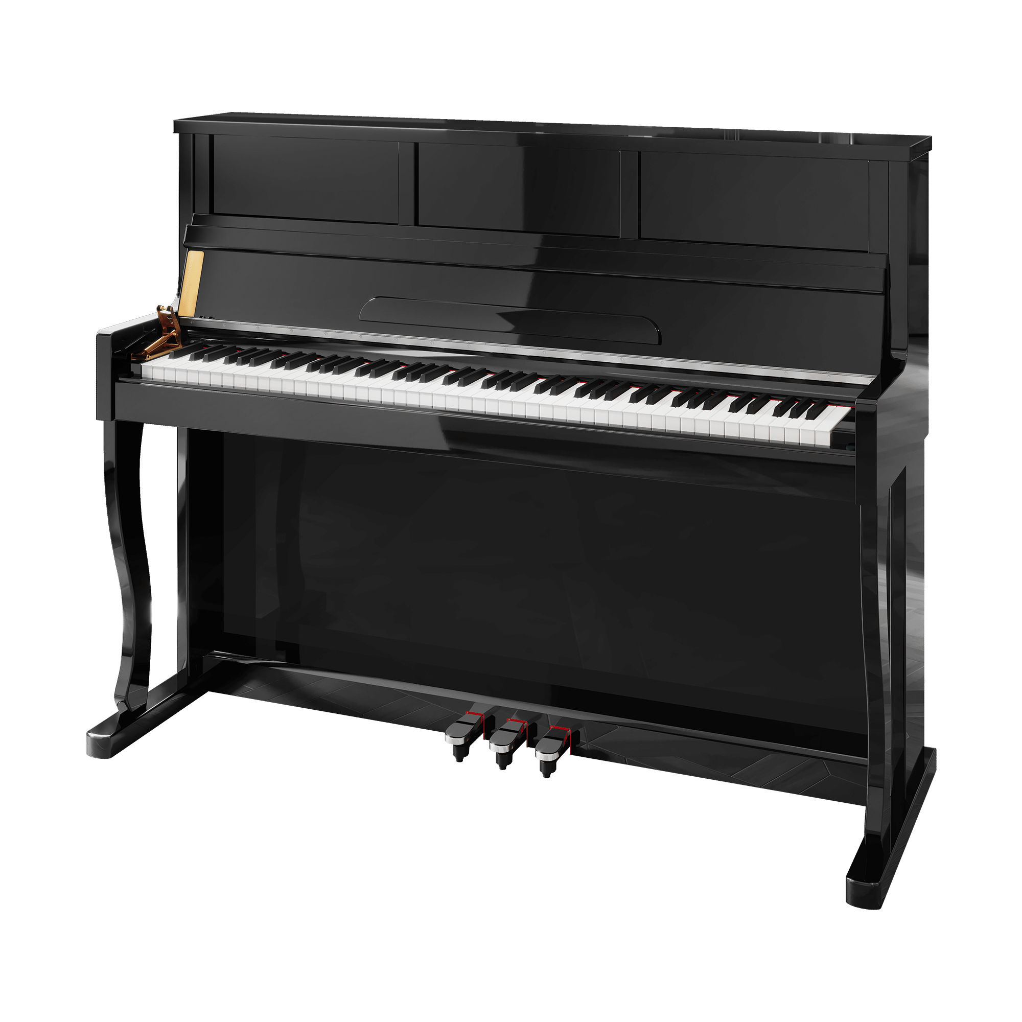 Цифрове піаніно Kruger&Matz KMDP-755 Цифрове піаніно Kruger&Matz KMDP-755 KMDP-755-BK глянцевий чорний колір