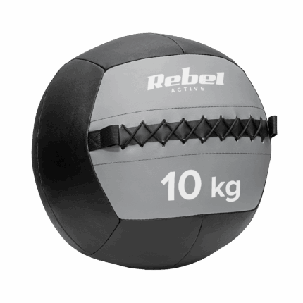 Медициновий м'яч для вправ Rebel RBA-3107-10 ACTIVE 10 кг