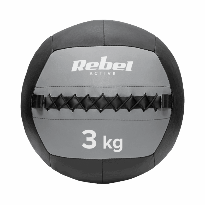 Медициновий м'яч для вправ Rebel RBA-3107-3 ACTIVE 3 кг - Зображення 2