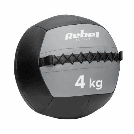 Медициновий м'яч для вправ Rebel RBA-3107-4 ACTIVE 4 кг