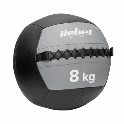 Медициновий м'яч для вправ Rebel RBA-3107-8 ACTIVE 8 кг