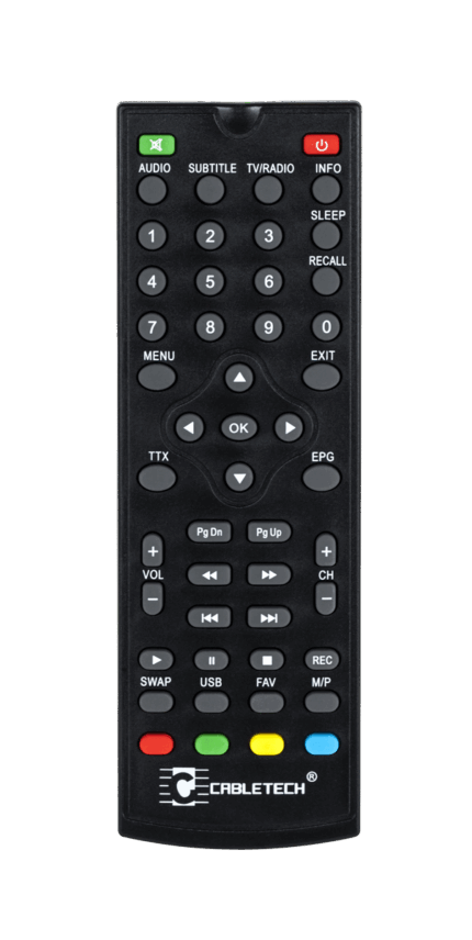 Пульт дистанційного керування для DVB-T тюнерів URZ0299 та URZ0323/324 Cabletech PIL0324