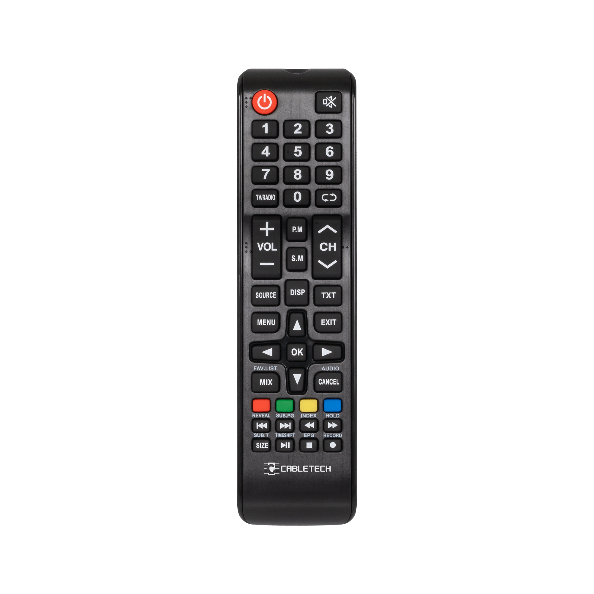 Пульт дистанційного керування для телевізорів Cabletech URZ0339 Пульт дистанційного керування для телевізорів Cabletech PIL0370 URZ0339