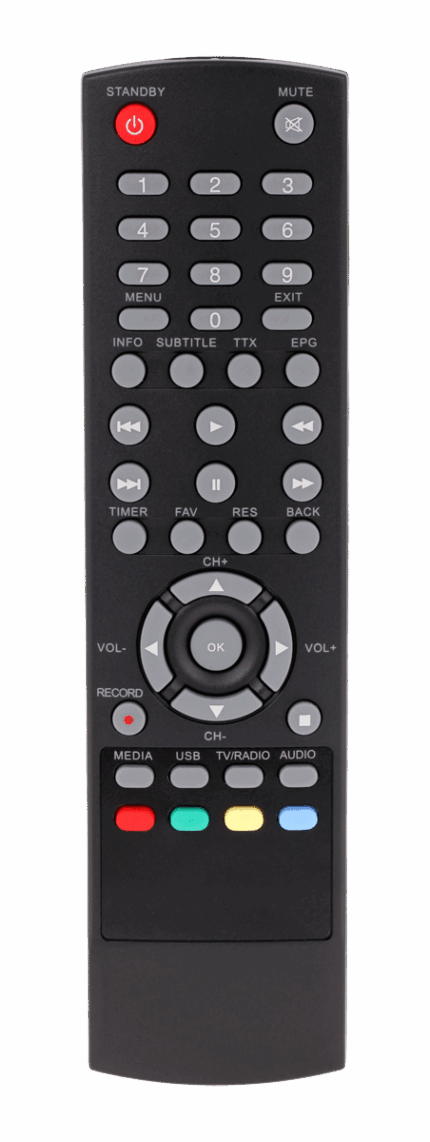 Великий пульт дистанційного керування для DVB-T тюнерів Cabletech PIL0305 URZ0083