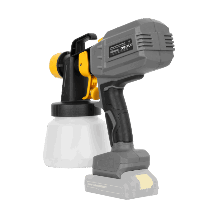 Бездротовий фарбопульт Rebel RB-1061.1 20V - Зображення 2