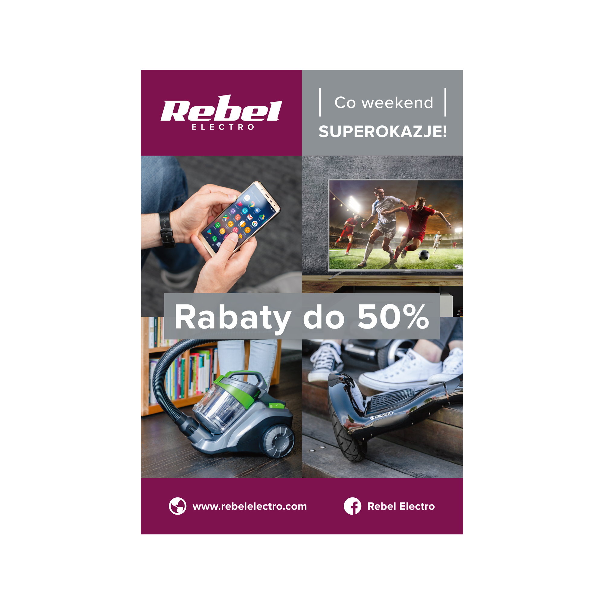Постер Rebel Electro - знижки до 50% Постер Rebel MR-RB-201 Electro - знижки до 50%