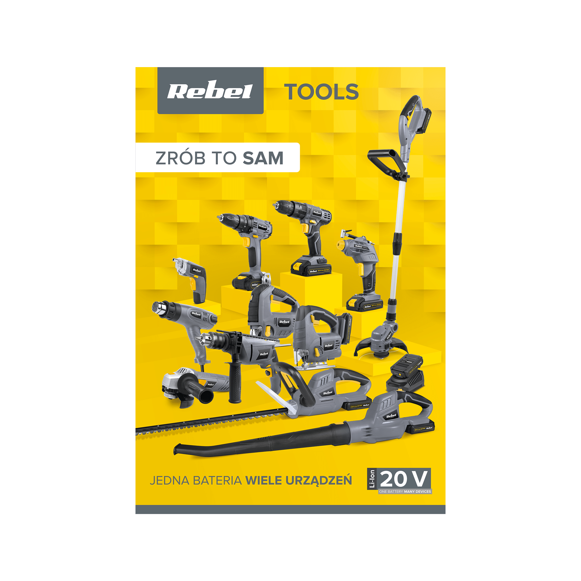 Плакат Rebel Tools Плакат Rebel MR-RB-200 Tools