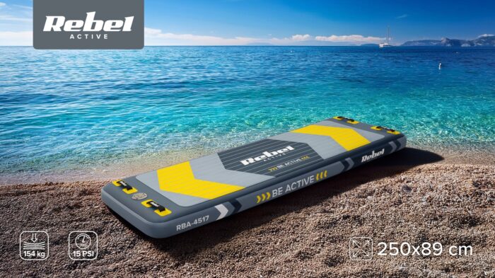 Надувна водна платформа Rebel RBA-4517 ACTIVE 250x89x15 - Зображення 10