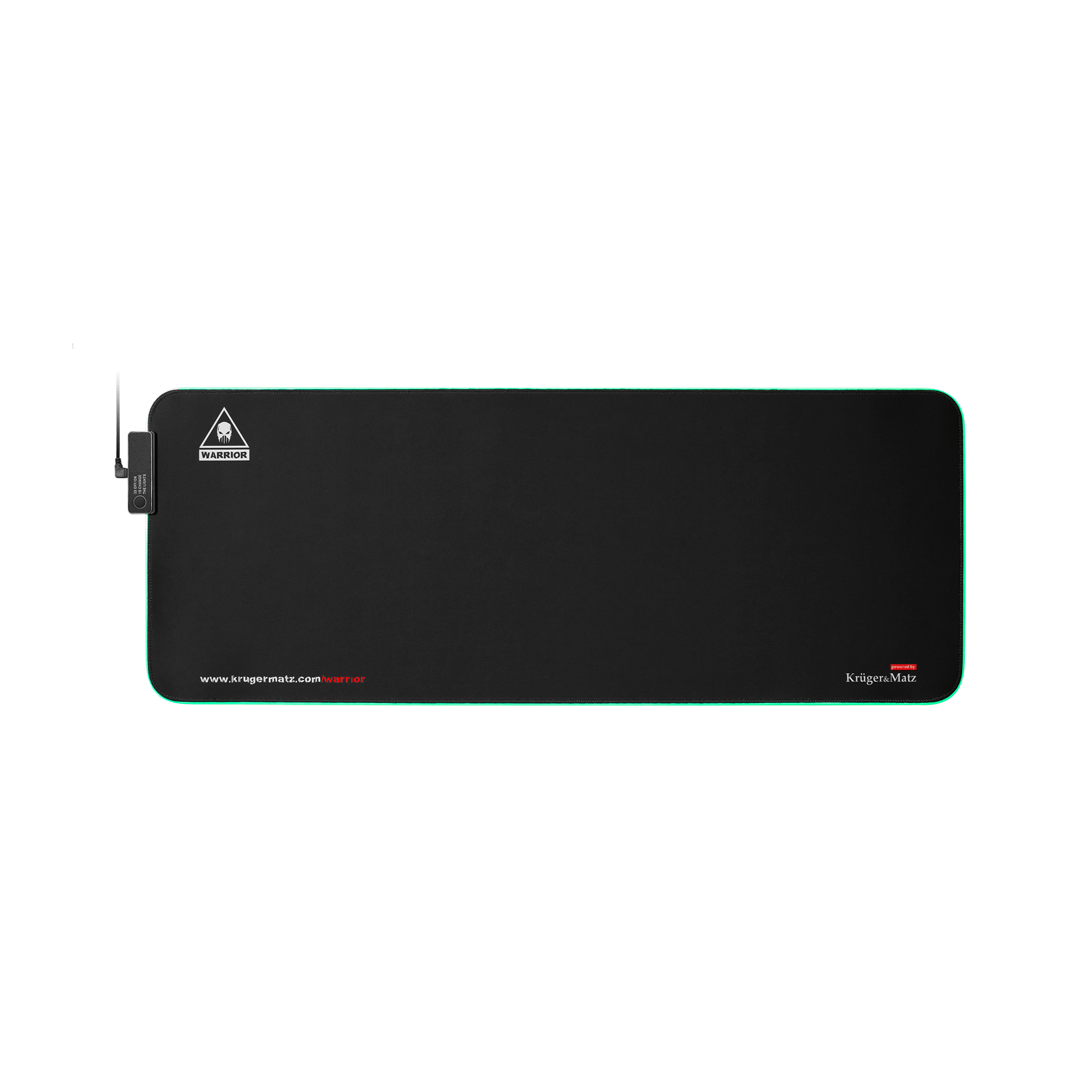 Килимок для миші та клавіатури Kruger&Matz Warrior LED Килимок для Krüger&matz KM0764 миші та клавіатури Warrior LED