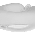 Дорожня подушка з піни MEMORY, Rebel RBA-5002-GR ACTIVE, сіра - Зображення 5