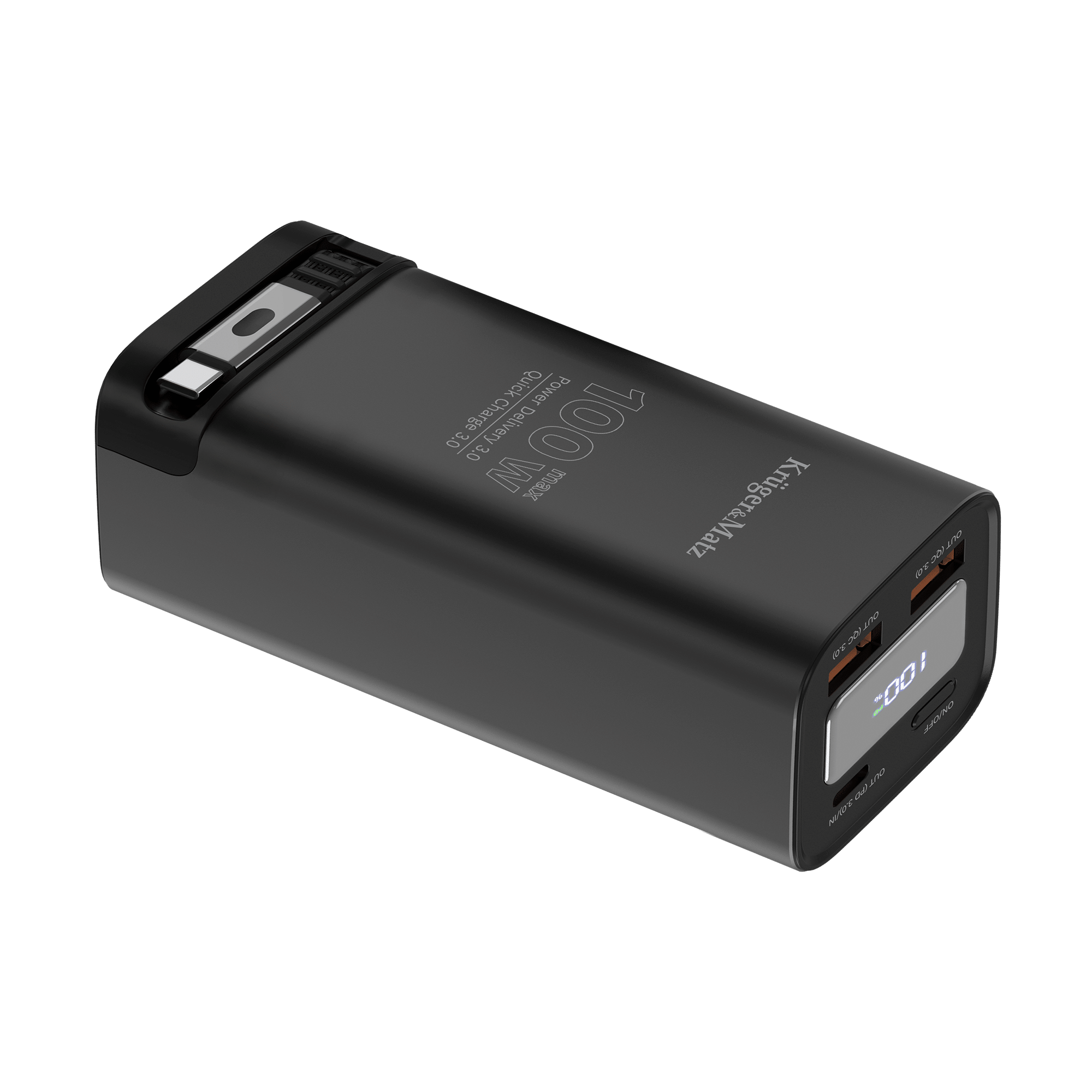 Зовнішній акумулятор Kruger&Matz PowerBank 20000 мАг Зовнішній акумулятор PowerBank 20000 мАг
