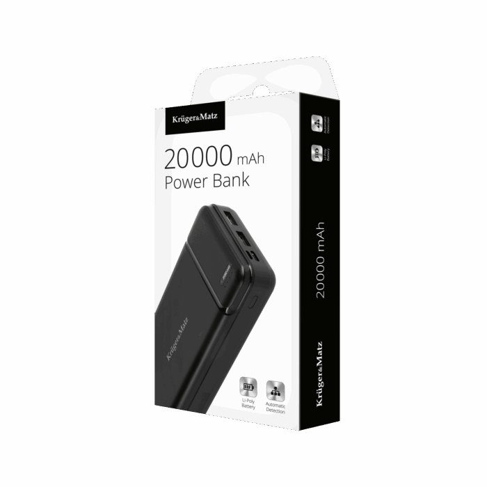 PowerBank Kruger&Matz 20000 mAh Li-pol Krüger&matz KM0906 - Зображення 3