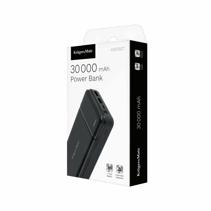 PowerBank Kruger&Matz 30000 mAh Li-pol KM0907 - Зображення 3