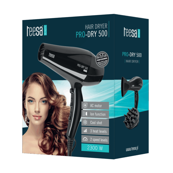 Професійний фен для волосся PRO-DRY Teesa TSA0511 500 AC 2300 Вт - Зображення 4