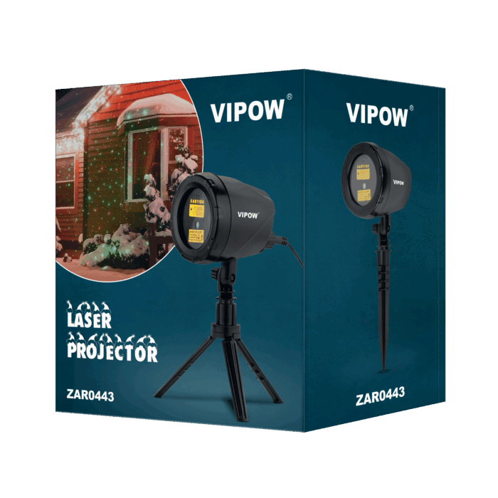 Різдвяний лазерний Vipow ZAR0443 проектор - Зображення 7