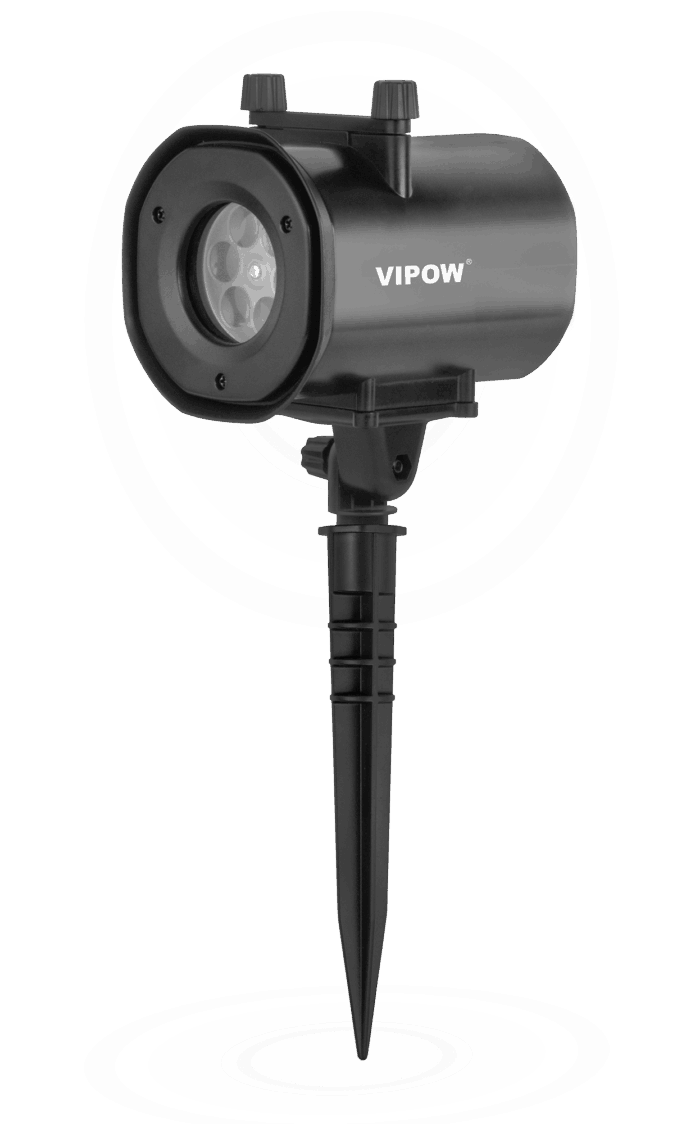 Світлодіодний проектор Vipow ZAR0442 зі змінними слайдами (4 шаблони) - Зображення 4