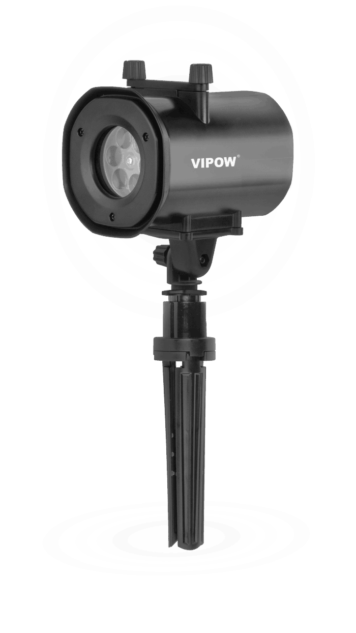 Світлодіодний проектор Vipow ZAR0442 зі змінними слайдами (4 шаблони) - Зображення 5