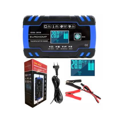 Автоматичний випрямляч 12V Eurokomp URZ4046 8A-24V 4A E6148