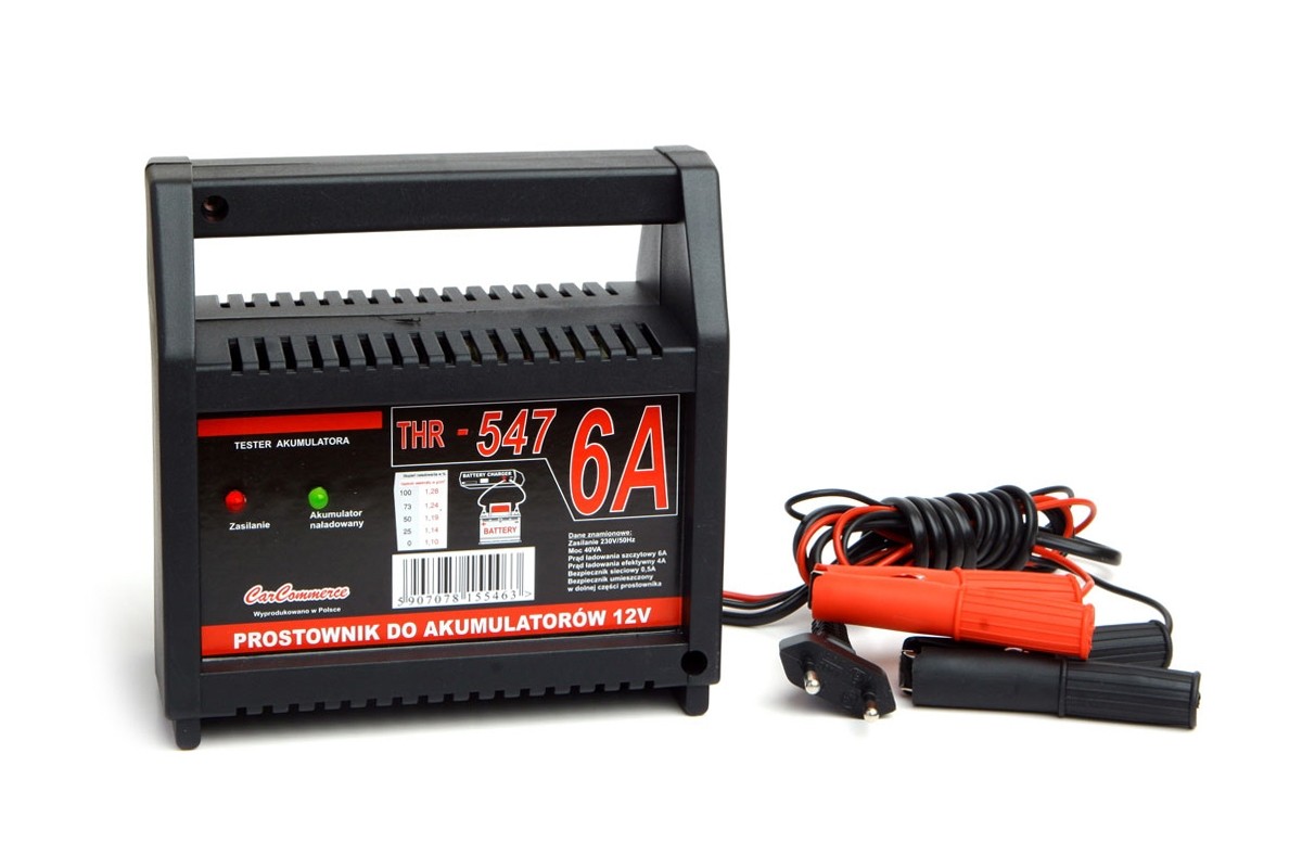 Випрямляч THR 547 12V 6A Випрямляч THR 547 12V URZ0370 6A