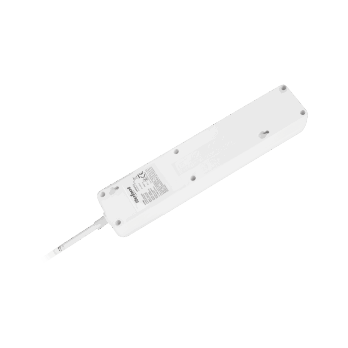 Подовжувач Rebel URZ3202-3 Power 3 розетки + 2 USB розетки, з вимикачем - 3 м - Зображення 3