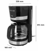 Кавоварка крапельного Teesa TSA4006 типу 1,5 л AROMA 100 - Зображення 7