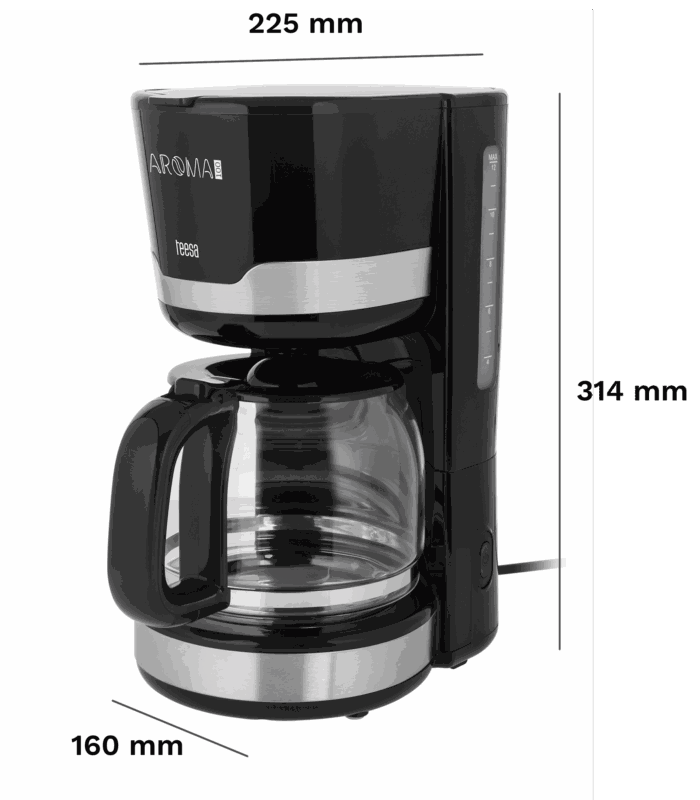 Кавоварка крапельного Teesa TSA4006 типу 1,5 л AROMA 100 - Зображення 7