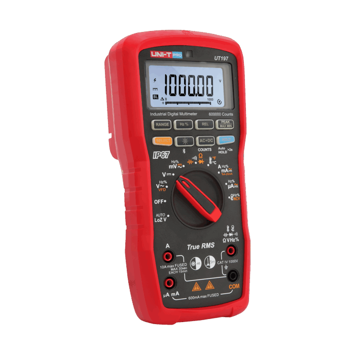 Промисловий мультиметр Uni-t MIE0539 UT197 - Зображення 3