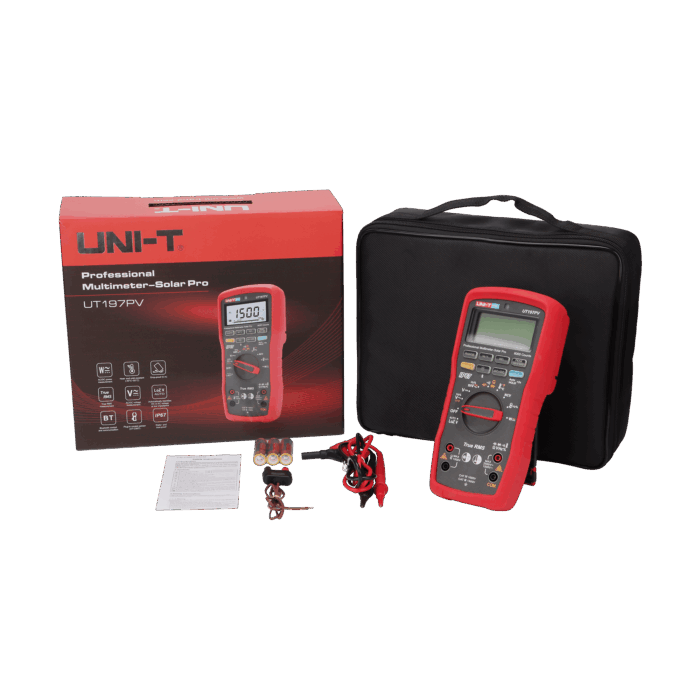 Промисловий мультиметр Uni-t MIE0540 UT197PV - Зображення 9