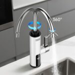 Миттєвий водонагрівач - Teesa TSA4108 білий кухонний кран - Зображення 8