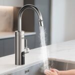 Миттєвий водонагрівач - Teesa TSA4106 металевий кухонний кран - Зображення 12